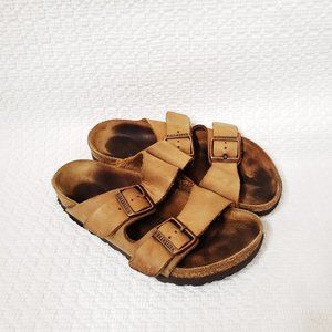 Birkenstock Arizona Two-Strap Leather Sandals